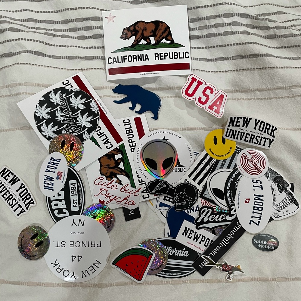 Assorted Brandy Melville Stickers